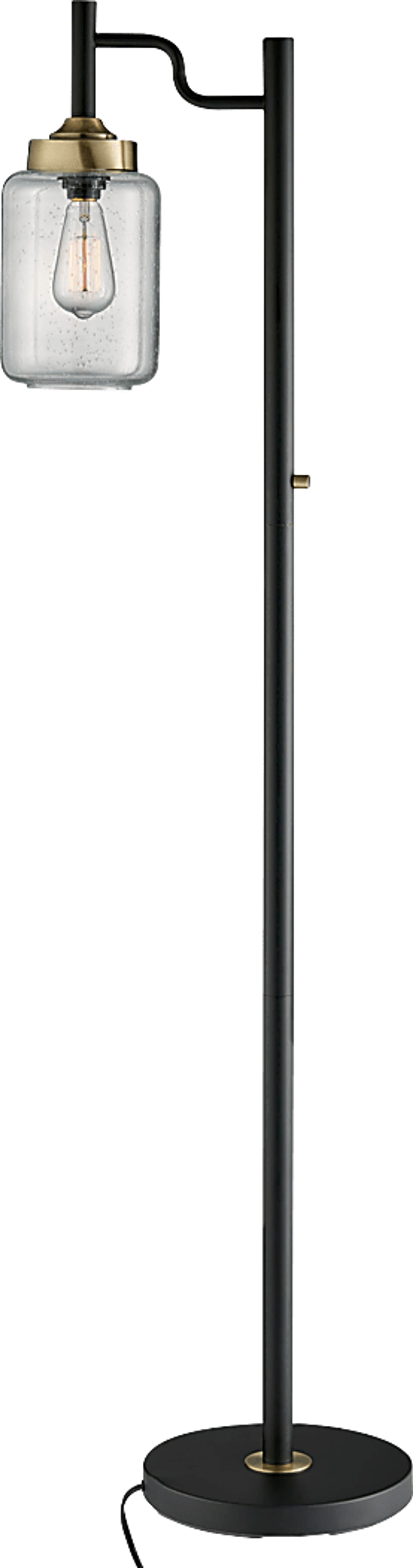 Golse Lane Black Floor Lamp - Image 1