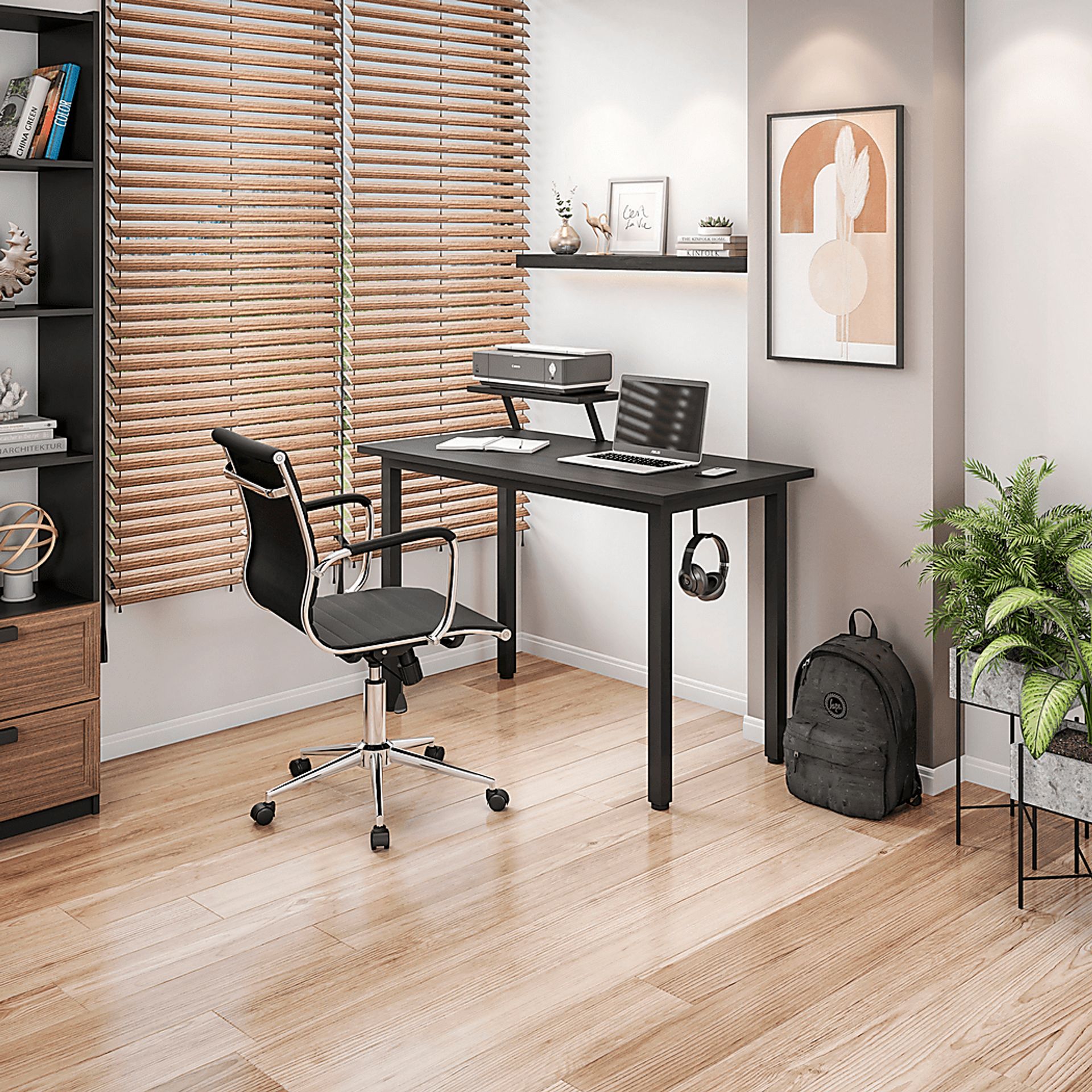 Golwani Black Writing Desk - Image 2