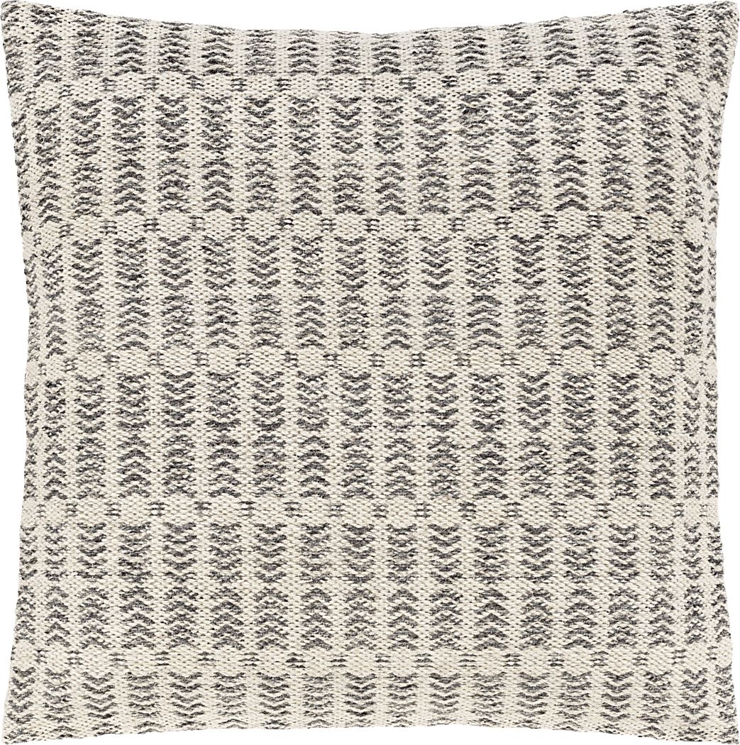 Goma Charcoal Accent Pillow