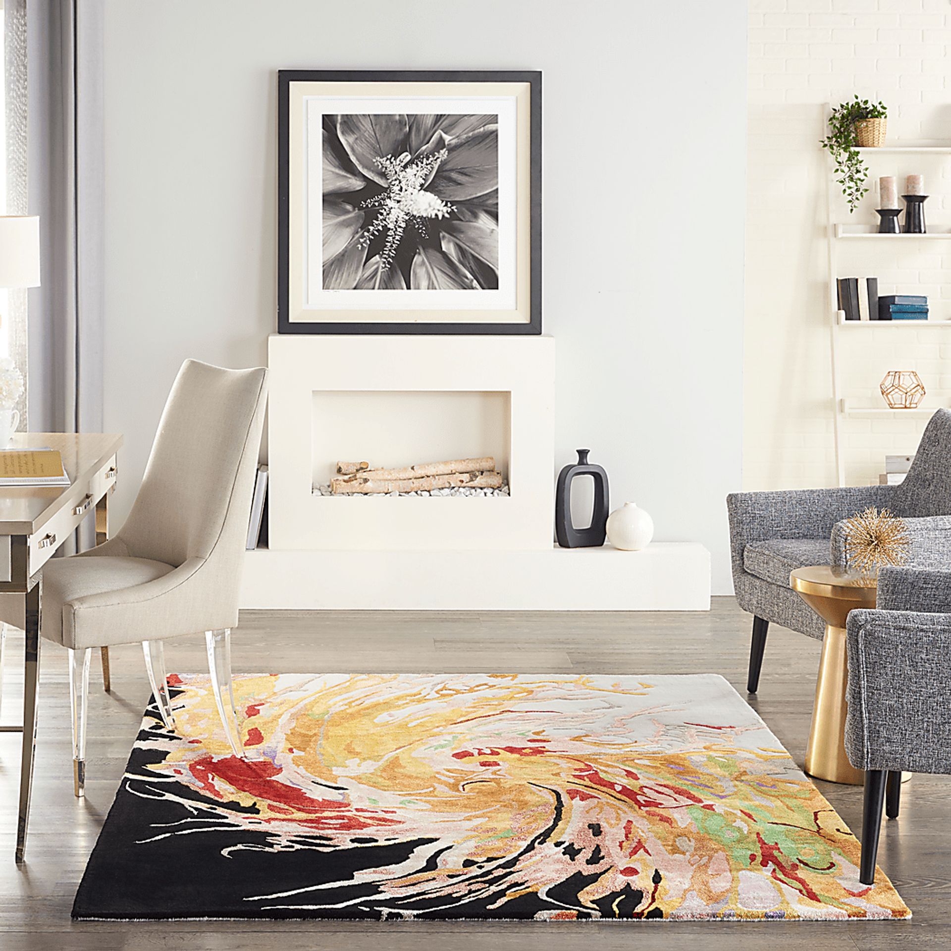 Gonax Multi 5'6 x 7'5 Rug - Image 2