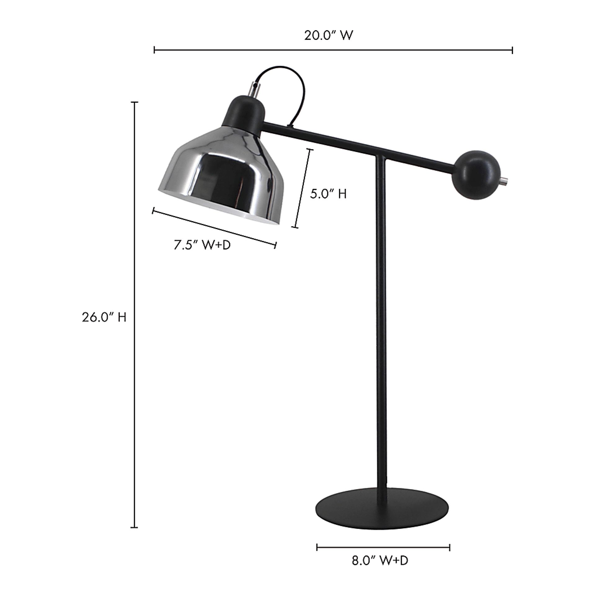 Gondor Silver Table Lamp - Image 6