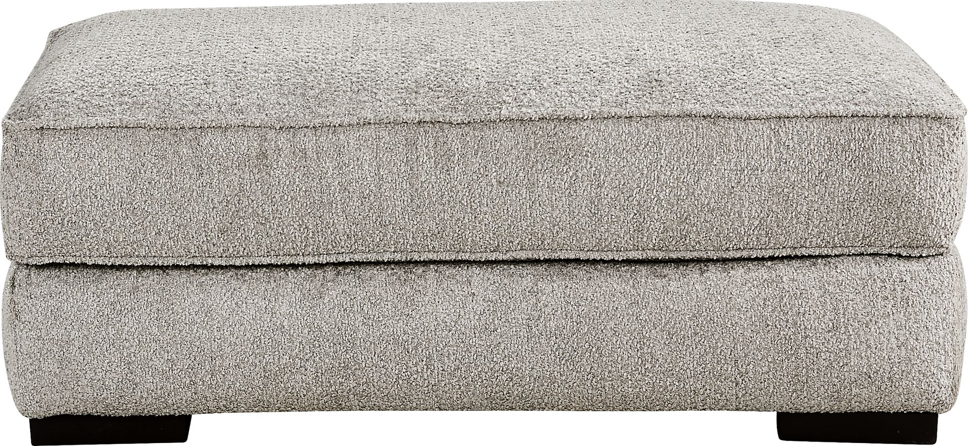 Goodwin Gray Ottoman - Image 2