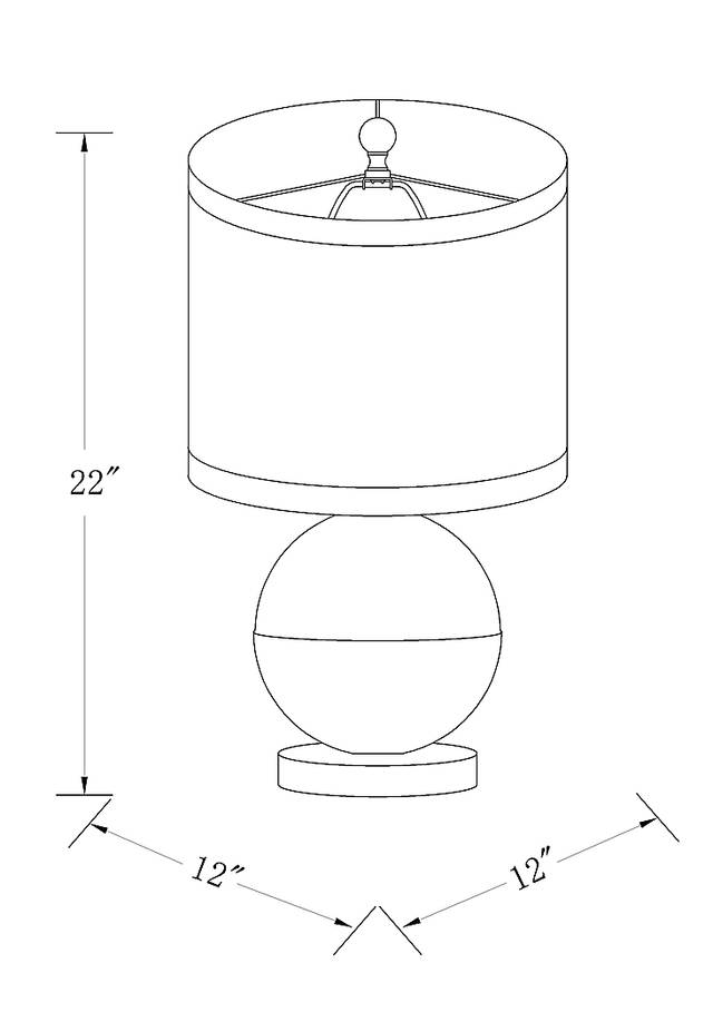 Goolsby Court Gold Lamp - Thumbnail - Image 9