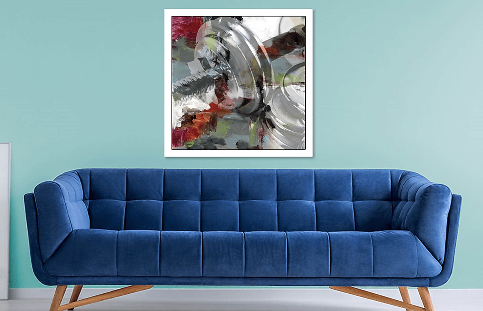 Gorsey II Gray Artwork - Image 2