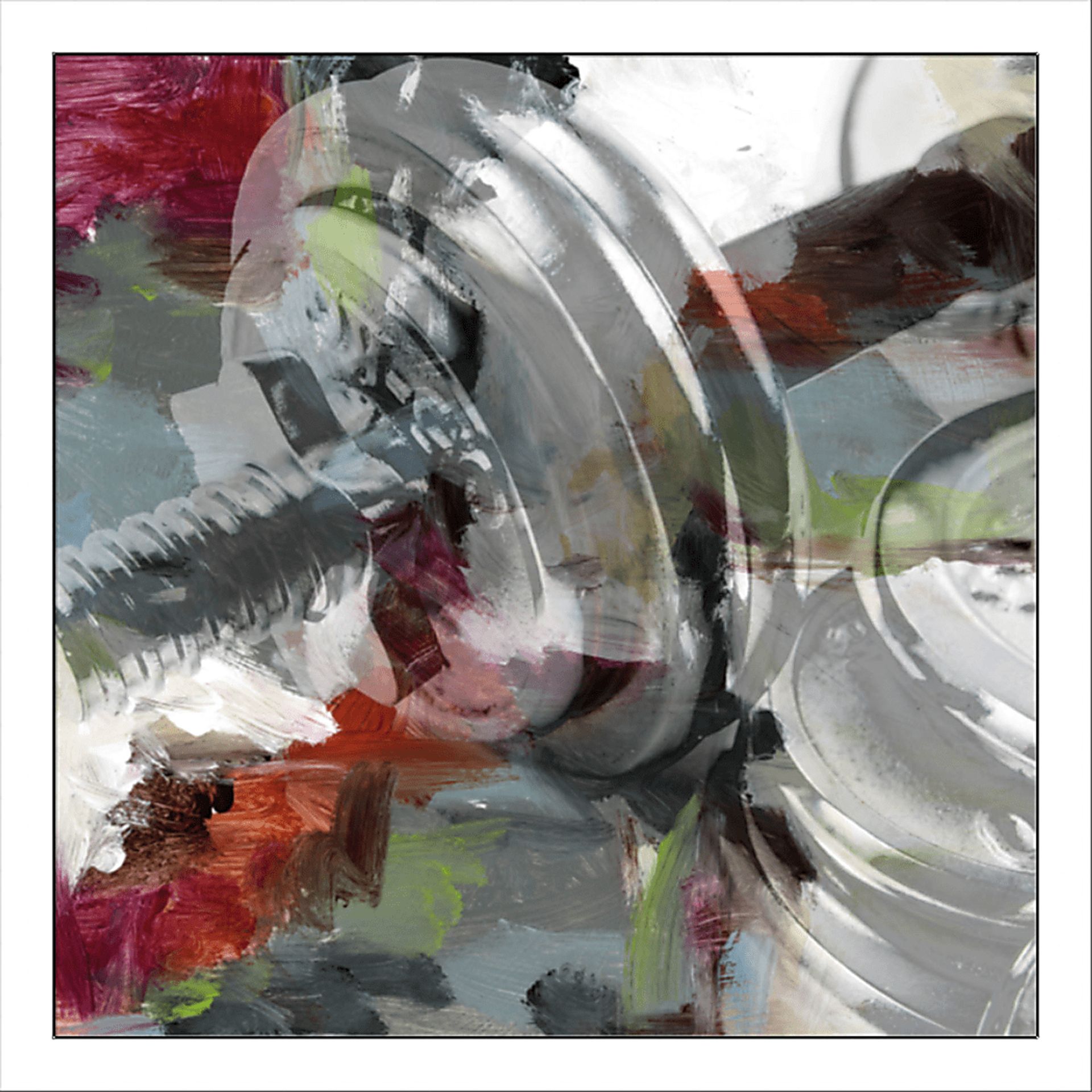 Gorsey II Gray Artwork - Image 1