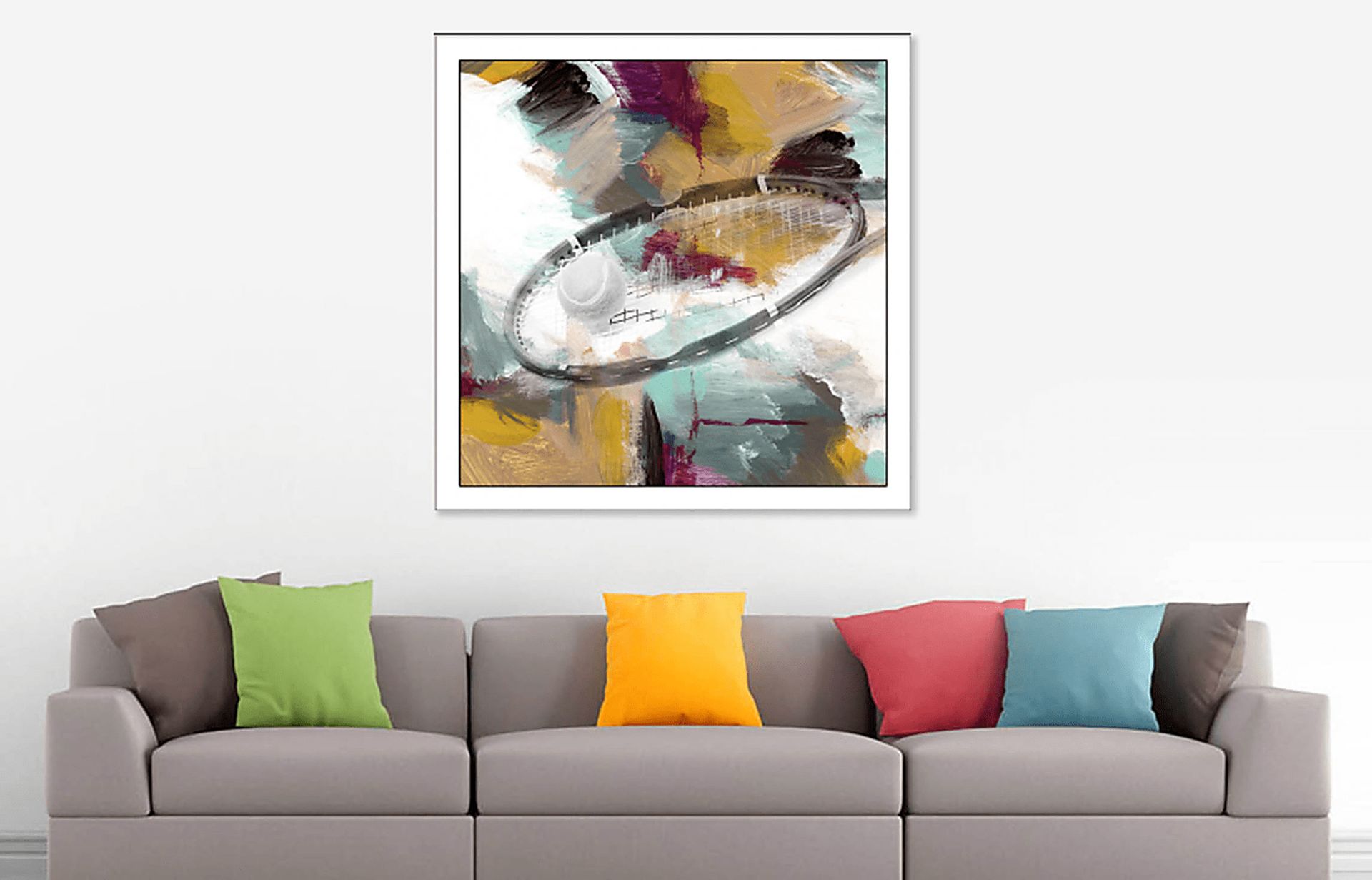 Gorsey IV Gray Artwork - Image 2