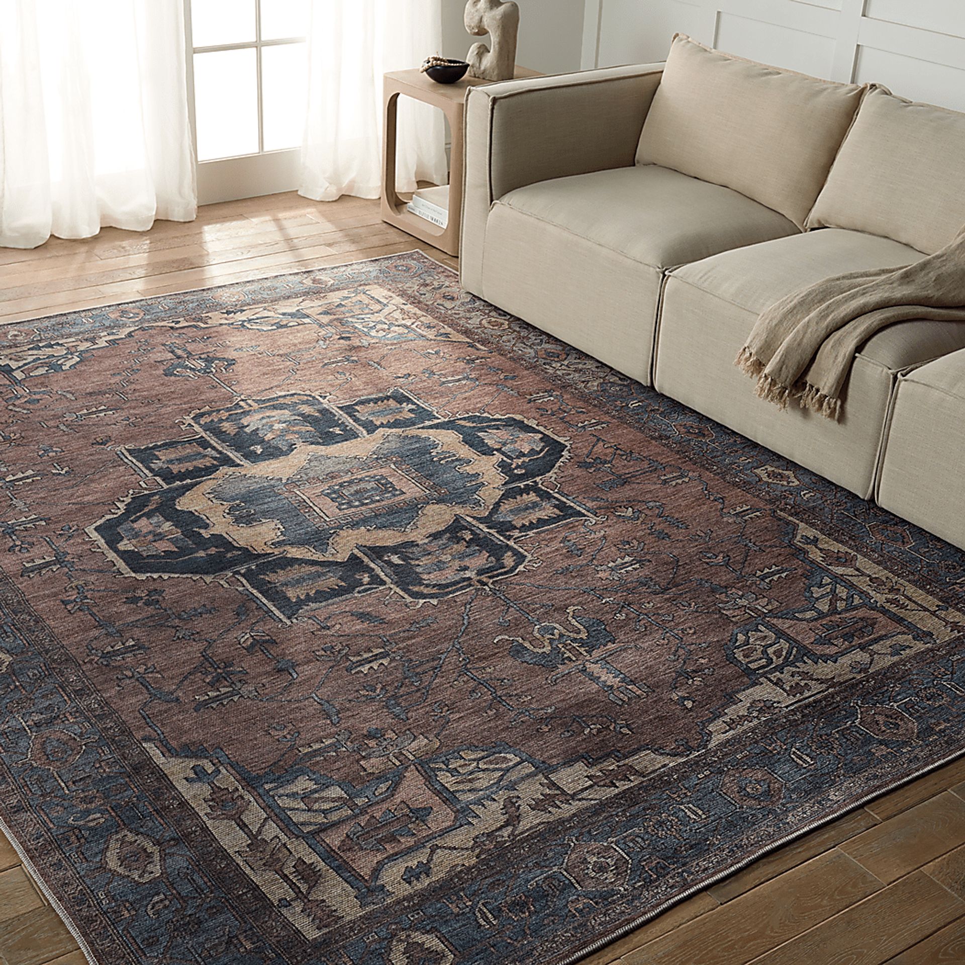 Gosa Brown 7'10 x 10' Rug - Image 2