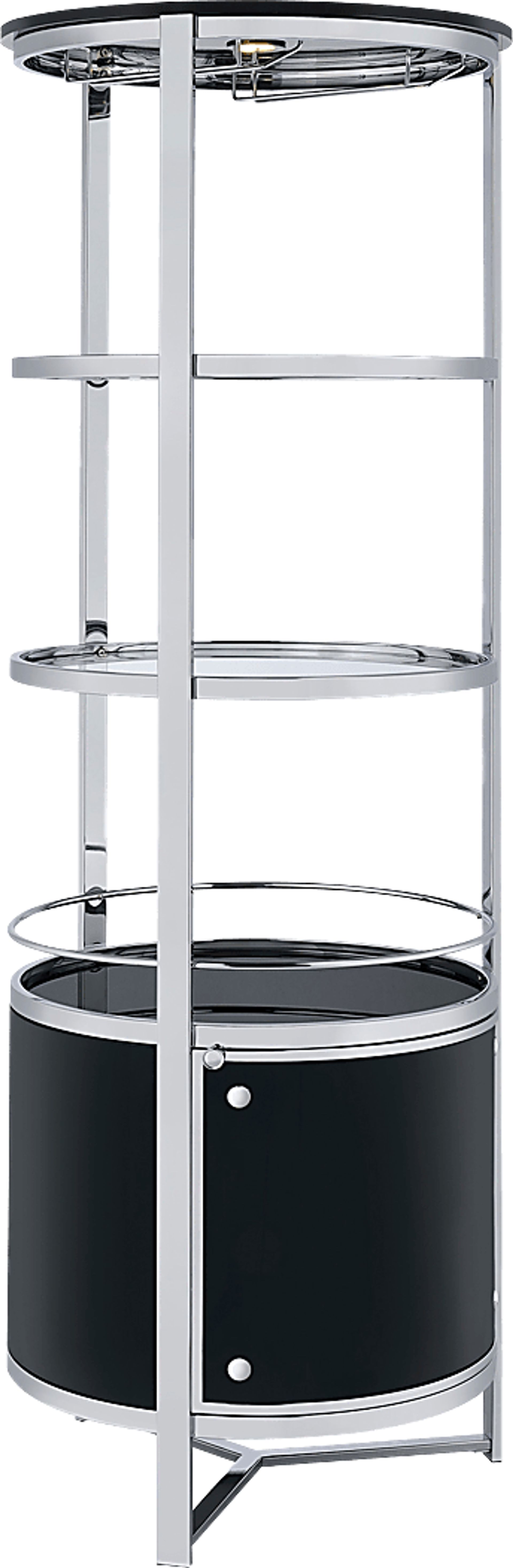 Gosdan Black Bar Cart - Image 3