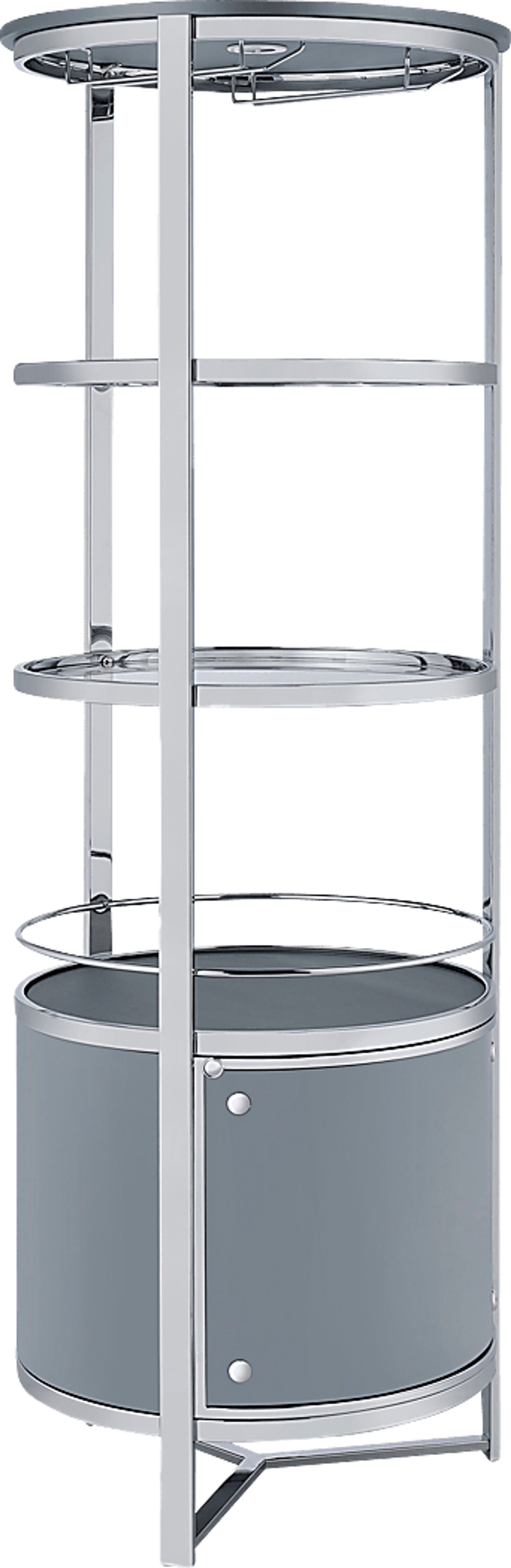 Gosdan Gray Bar Cart - Image 1