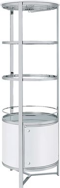 Gosdan White Bar Cart