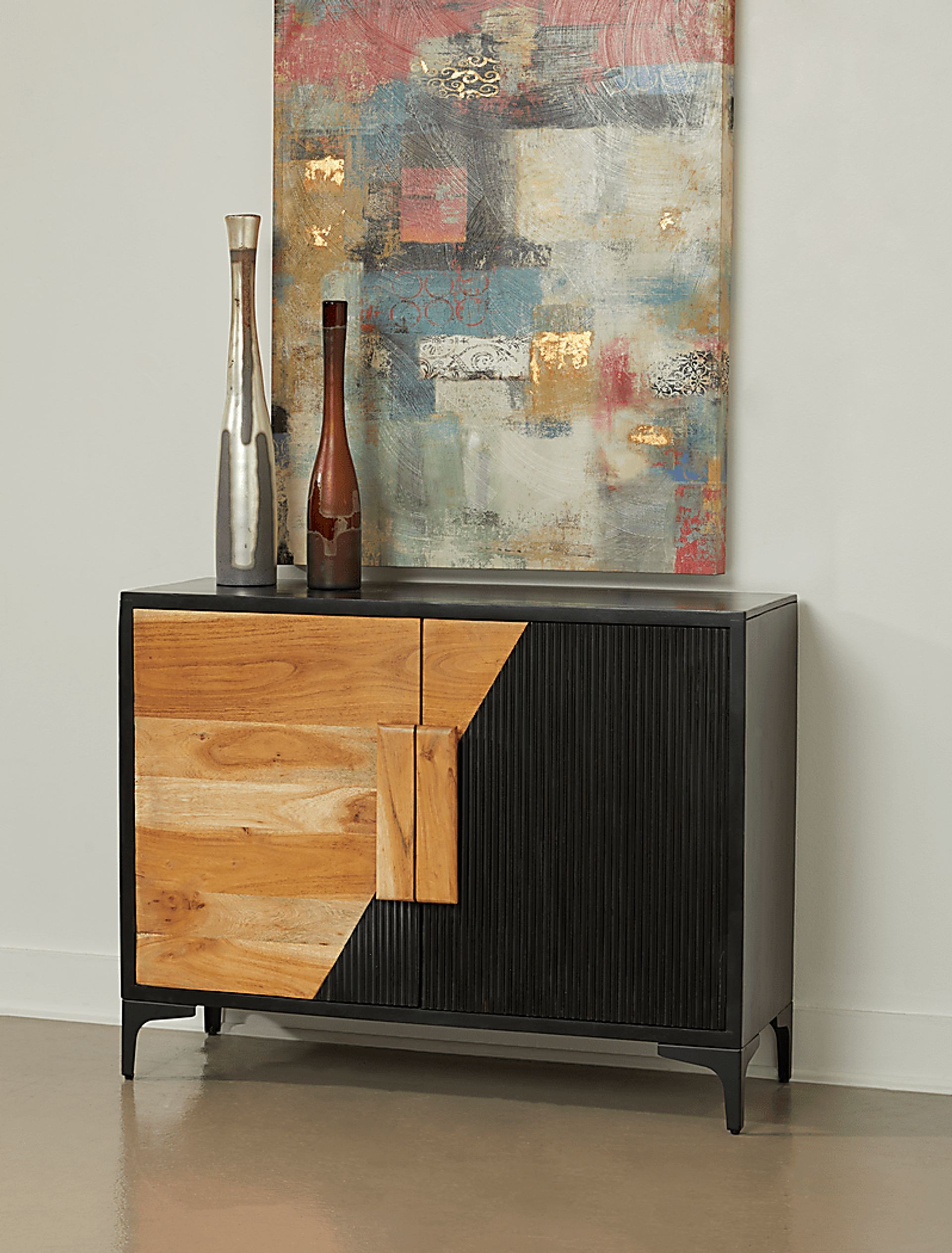 Gossamer Black Accent Cabinet - Image 2