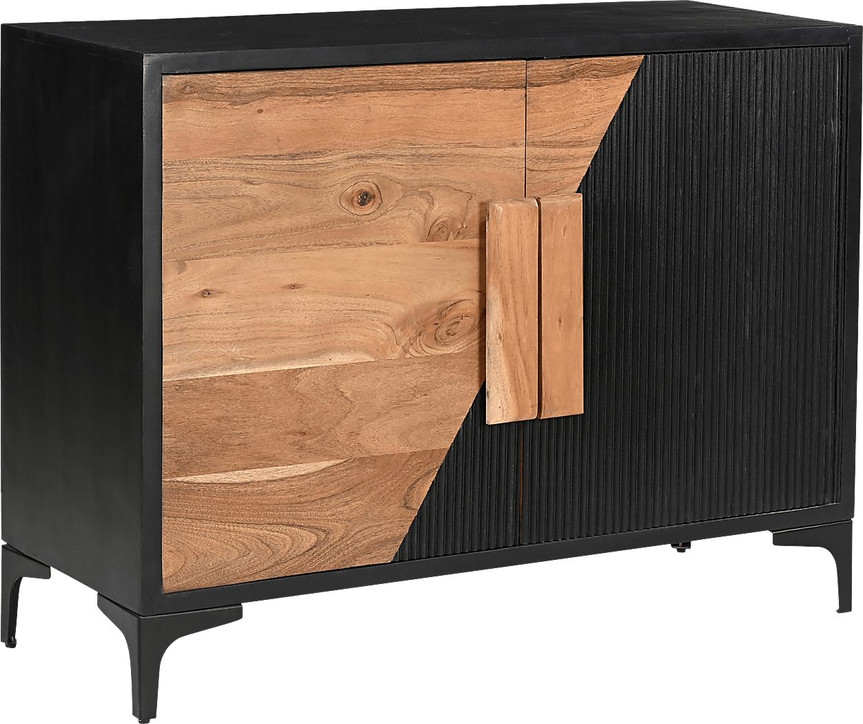 Gossamer Black Accent Cabinet