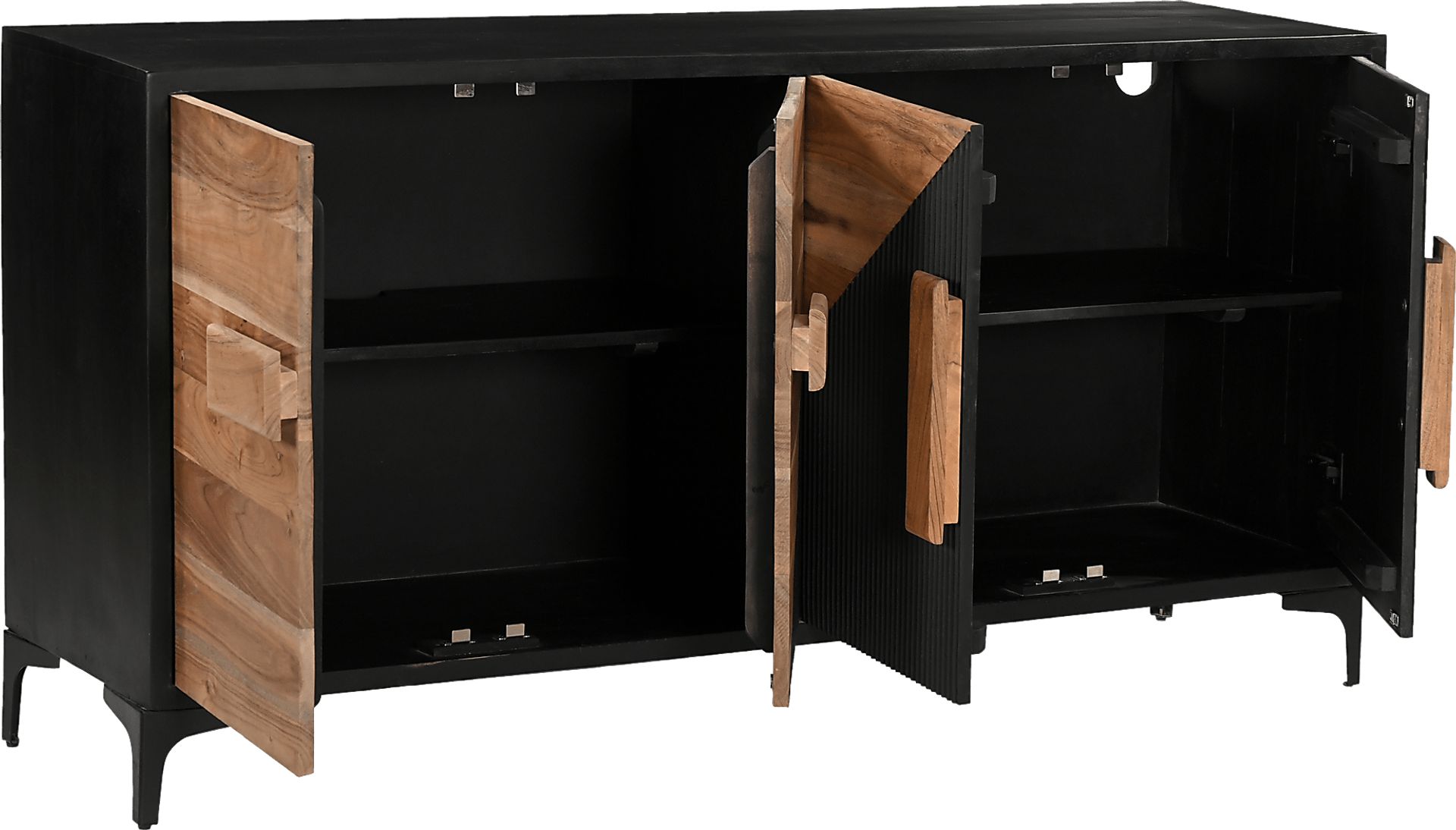Gossamer Black Credenza - Image 6