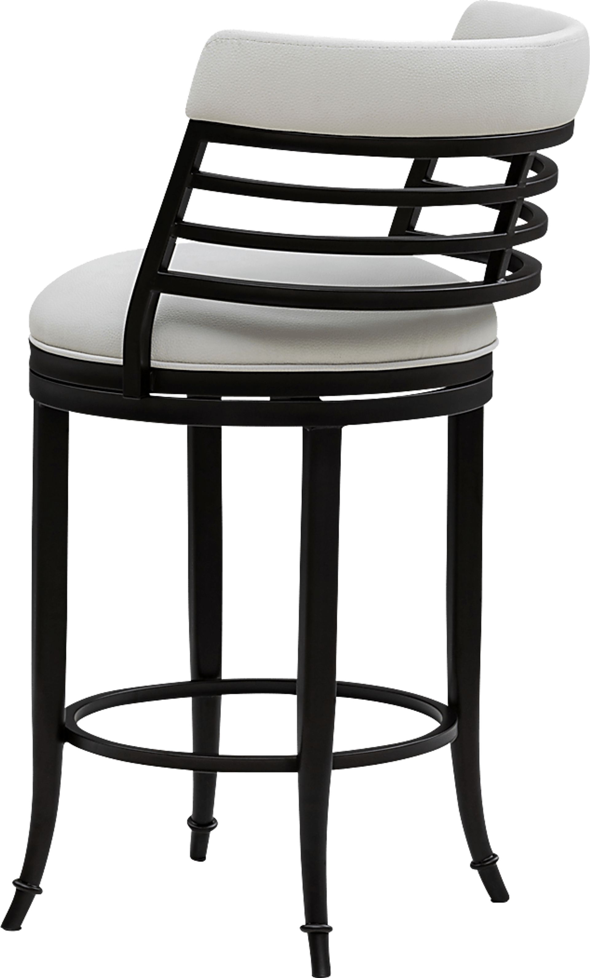 Gossi White Counter Height Stool - Image 4