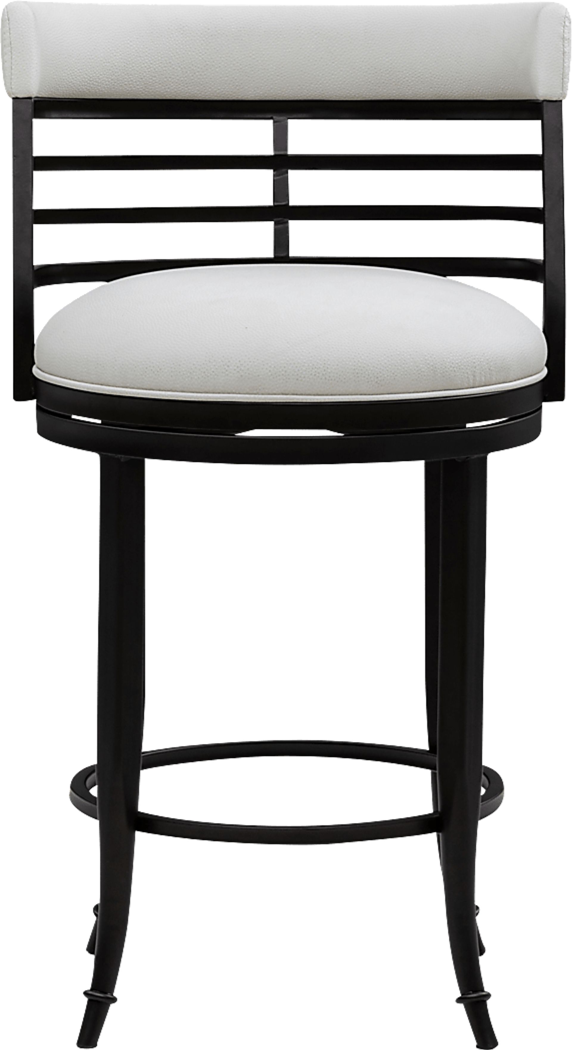 Gossi White Counter Height Stool - Image 5