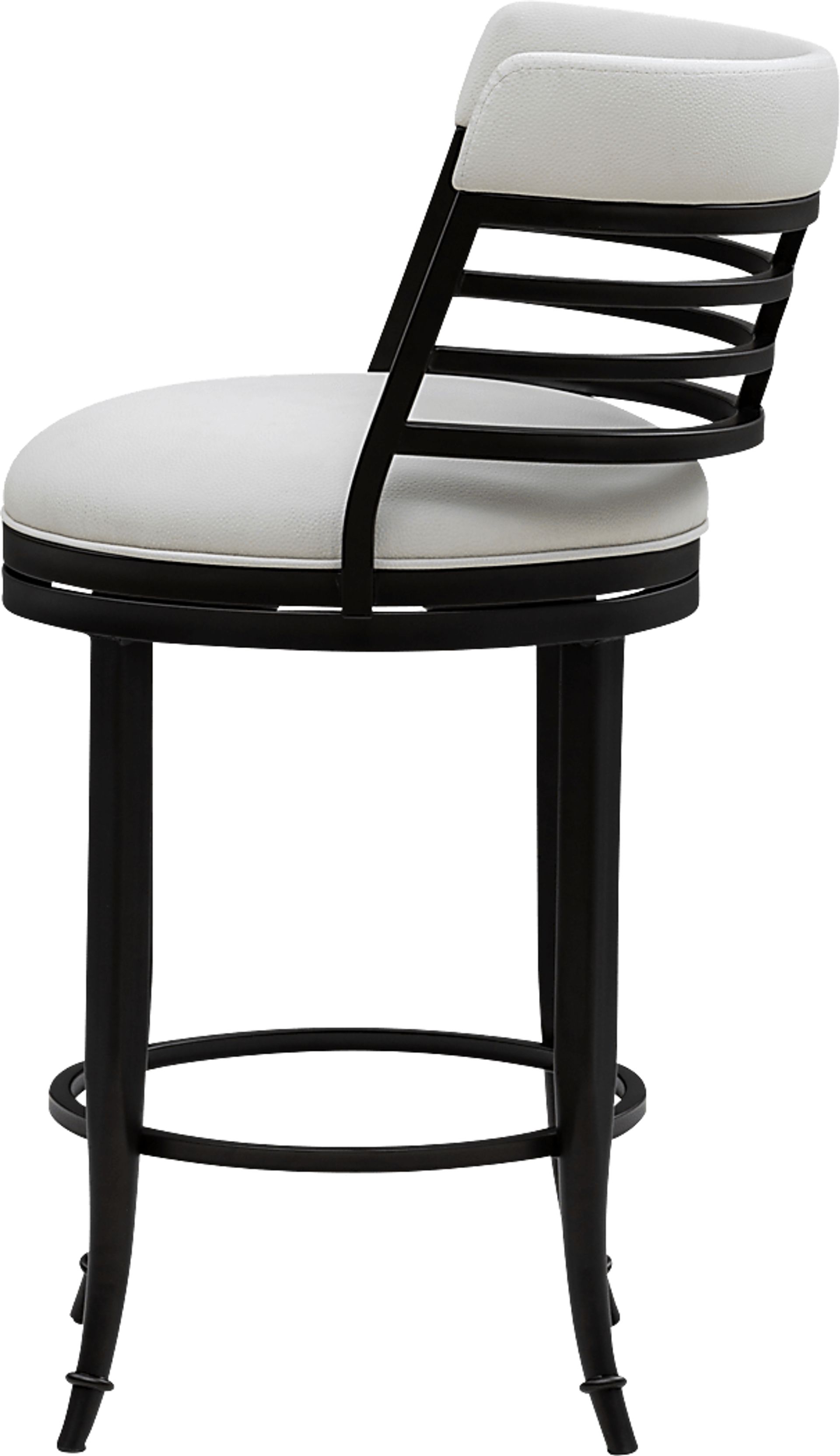 Gossi White Counter Height Stool - Image 6