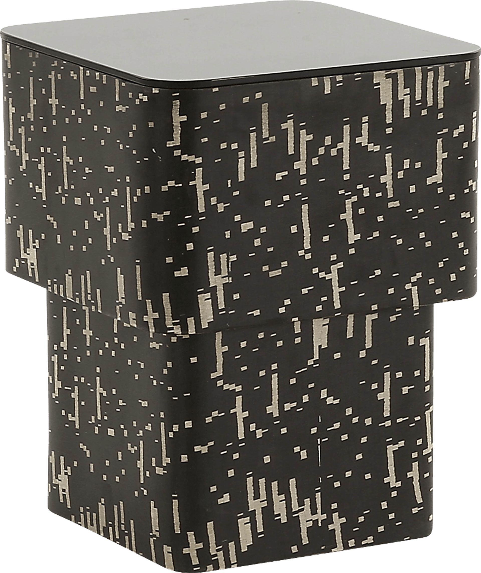 Goularte Black End Table - Image 1