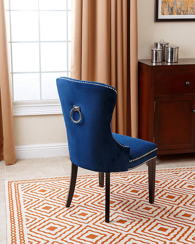 Goulburn Blue Side Chair - Thumbnail - Image 6