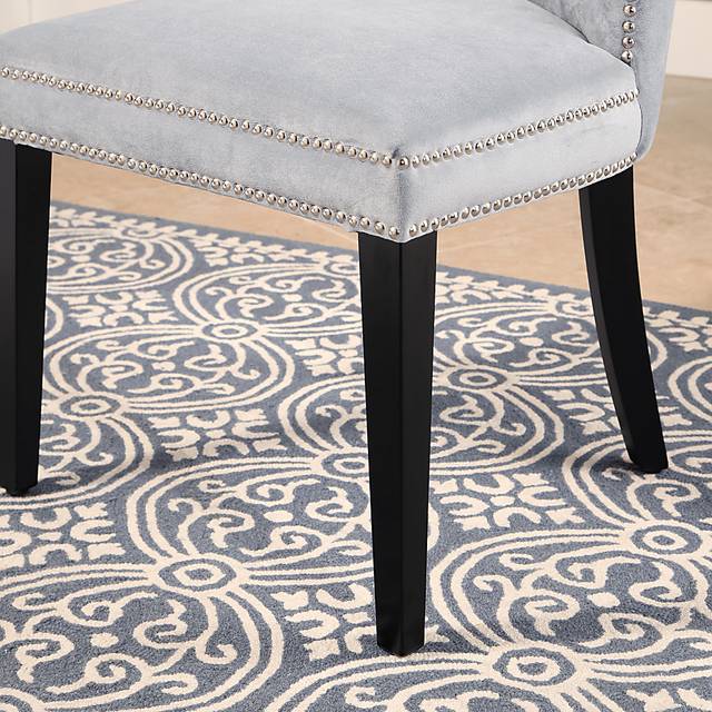 Goulburn Blue Side Chair - Thumbnail - Image 6
