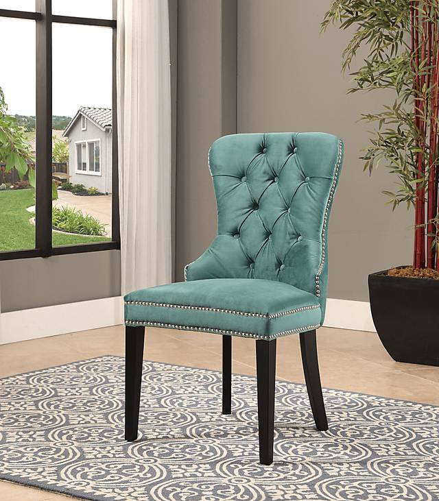 Goulburn Green Side Chair - Thumbnail - Image 2
