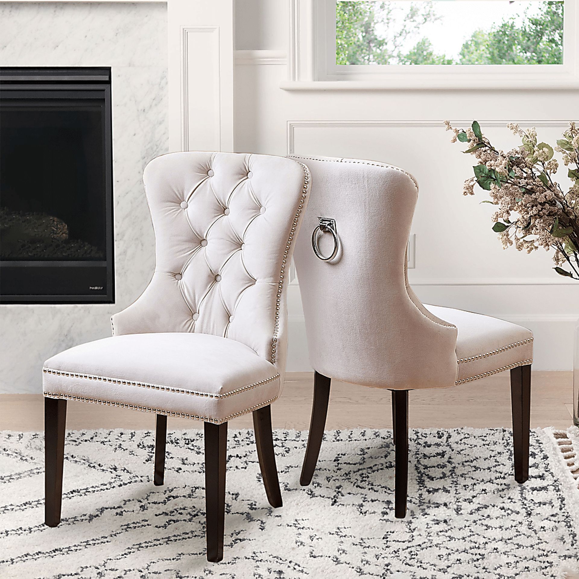 Goulburn Ivory Side Chair - Image 9