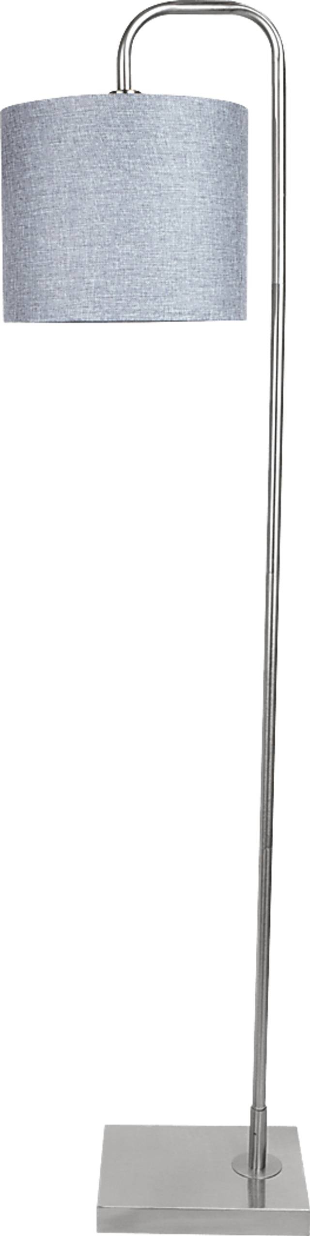 Goulds Point Silver Floor Lamp - Thumbnail - Image 1