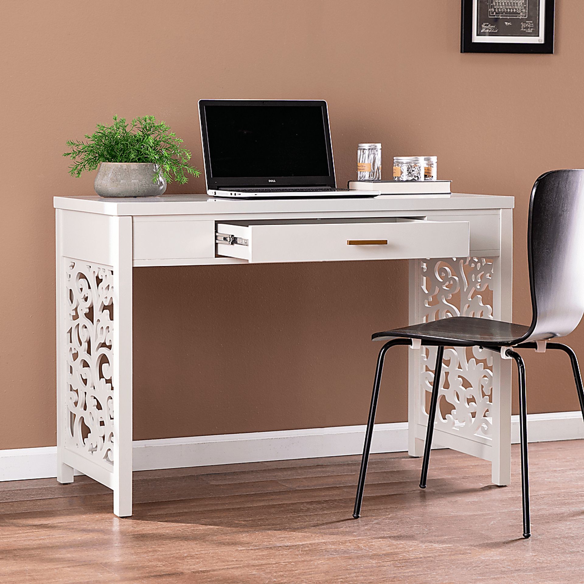 Gouldvine Gray Desk - Image 9