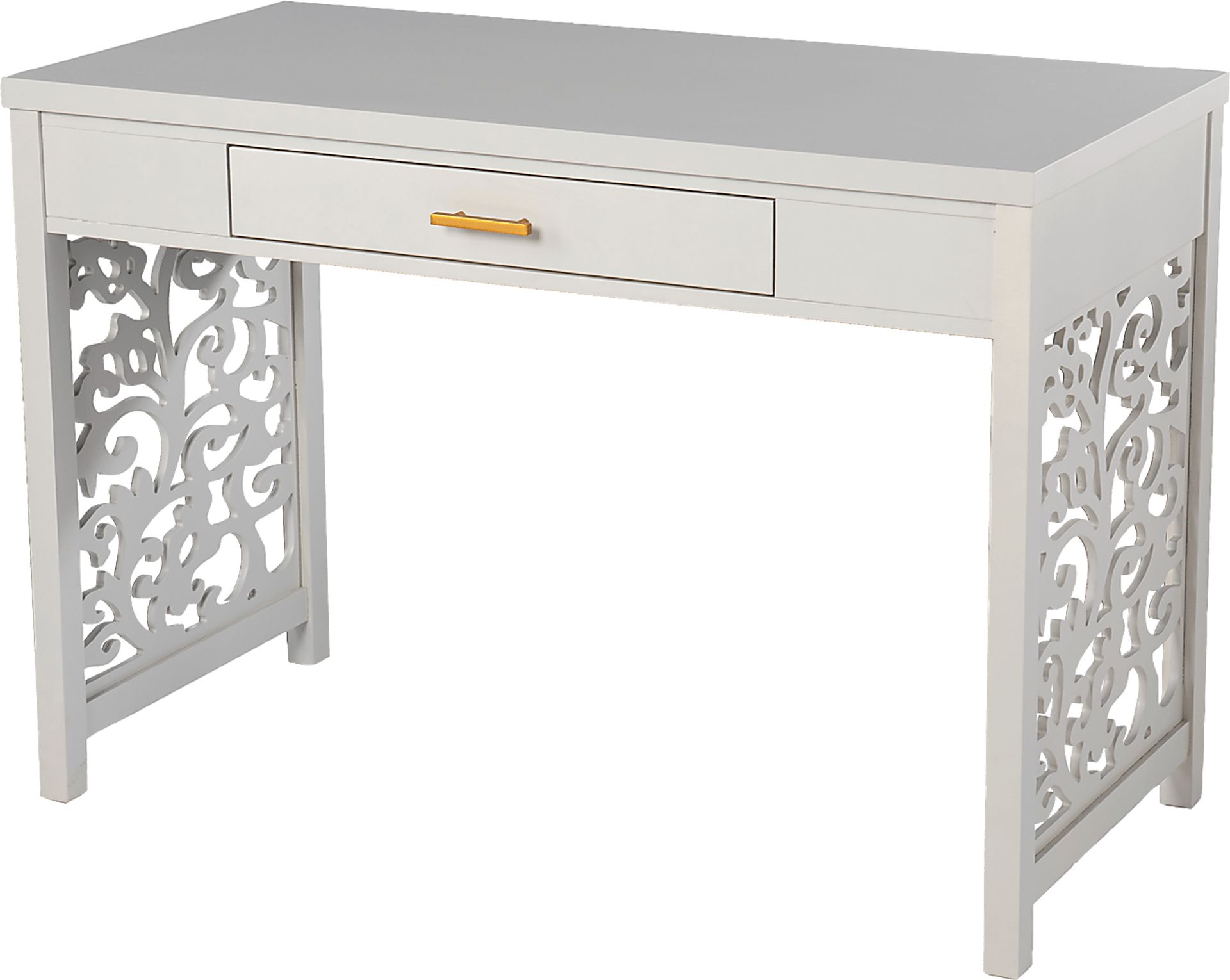 Gouldvine Gray Desk - Image 1