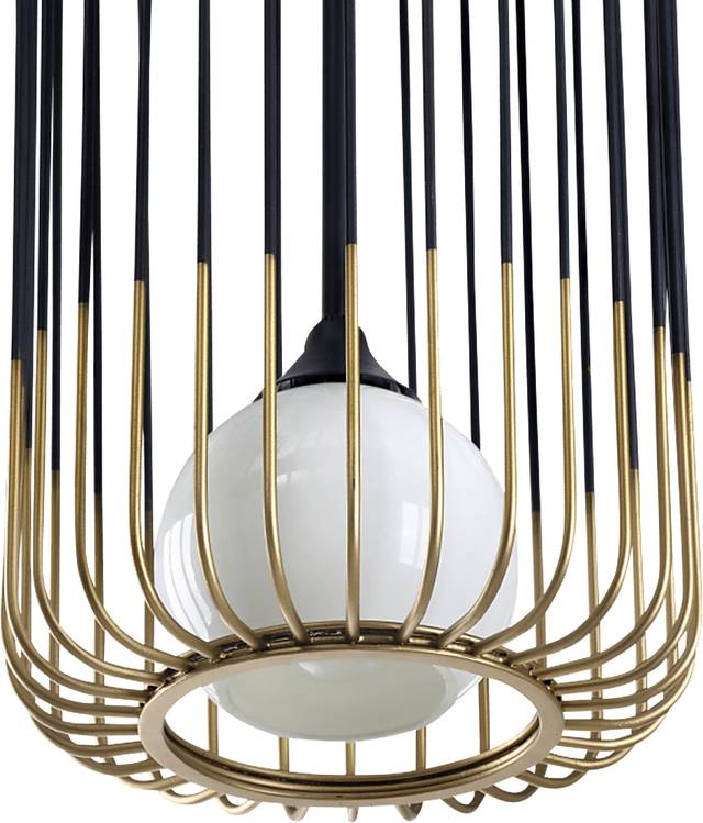 Gove Way Brass Pendant - Thumbnail - Image 2