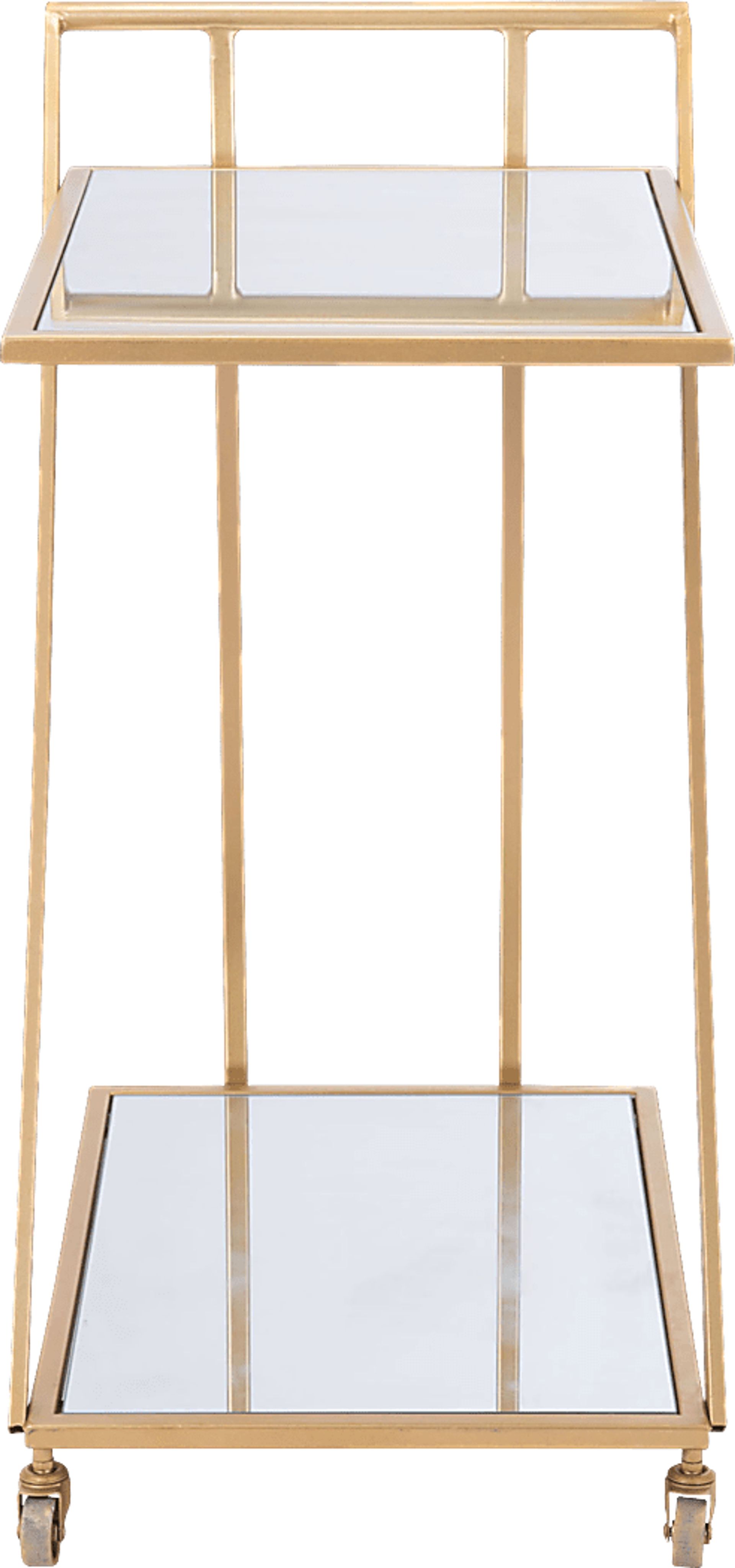 Gower Gold Bar Cart - Image 3