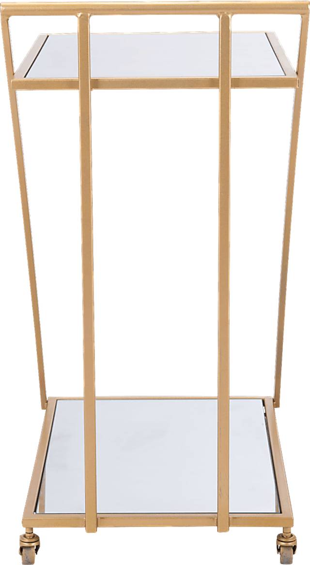 Gower Gold Bar Cart - Thumbnail - Image 4