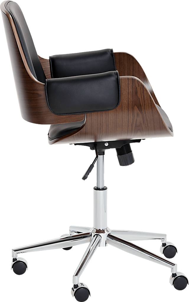 Graben Black Office Chair - Thumbnail - Image 3