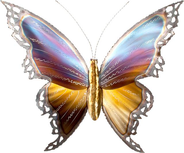 Graceful Butterfly I Multi Outdoor Artwork - Thumbnail - Image 1