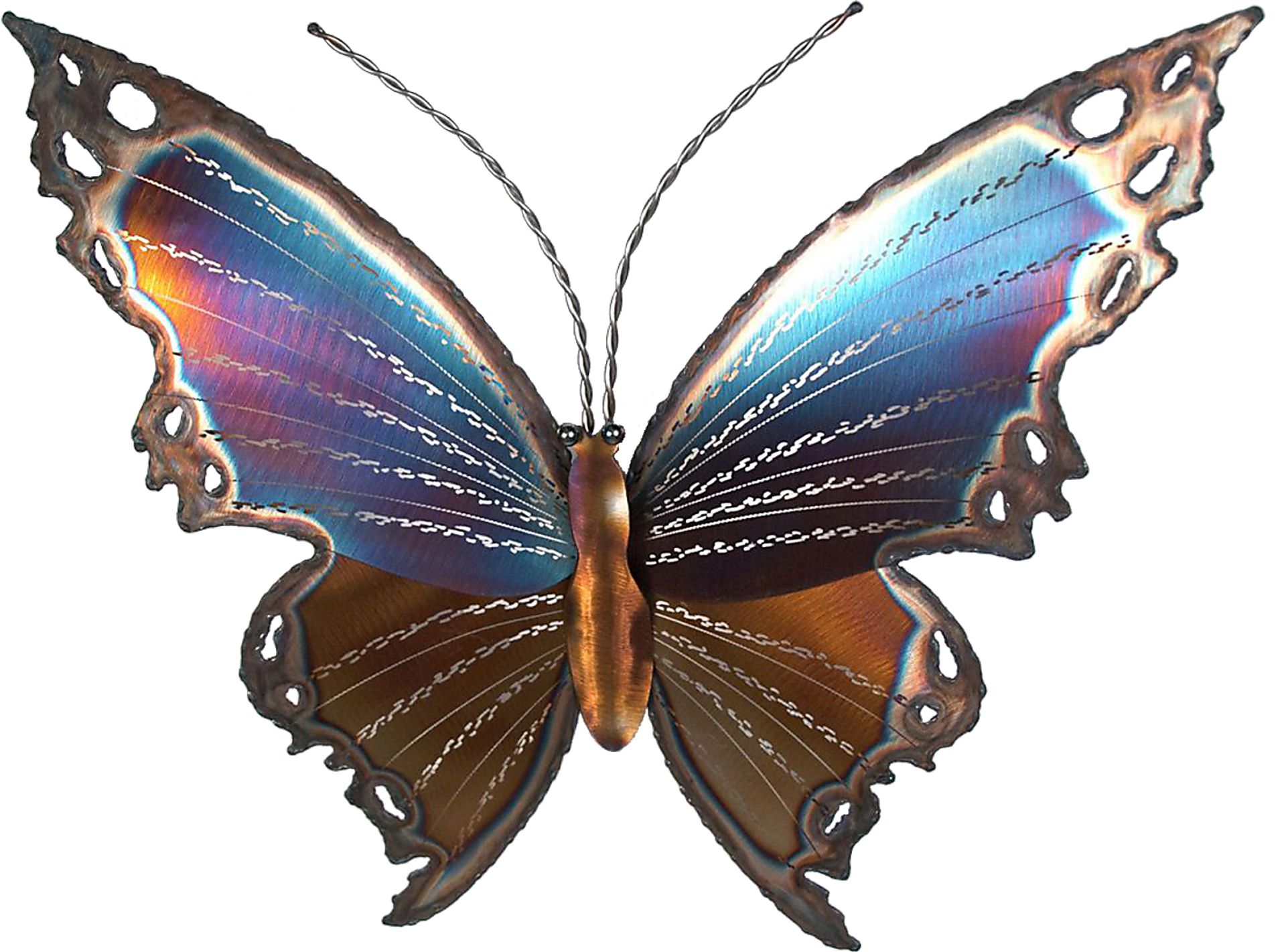 Graceful Butterfly III Multi Outdoor Artwork - Image 1