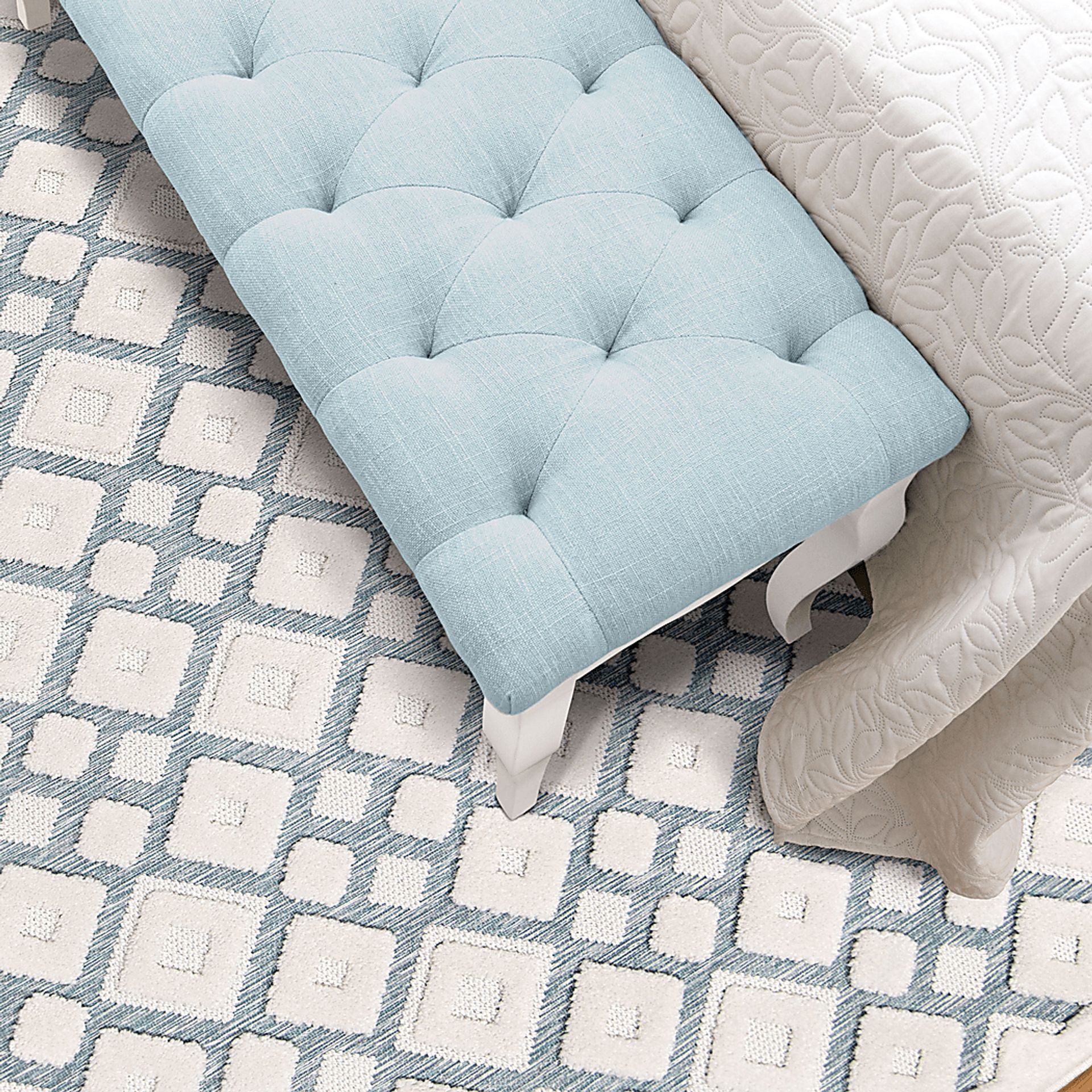 Graceham Blue 5'3 x 7'6 Rug - Image 3