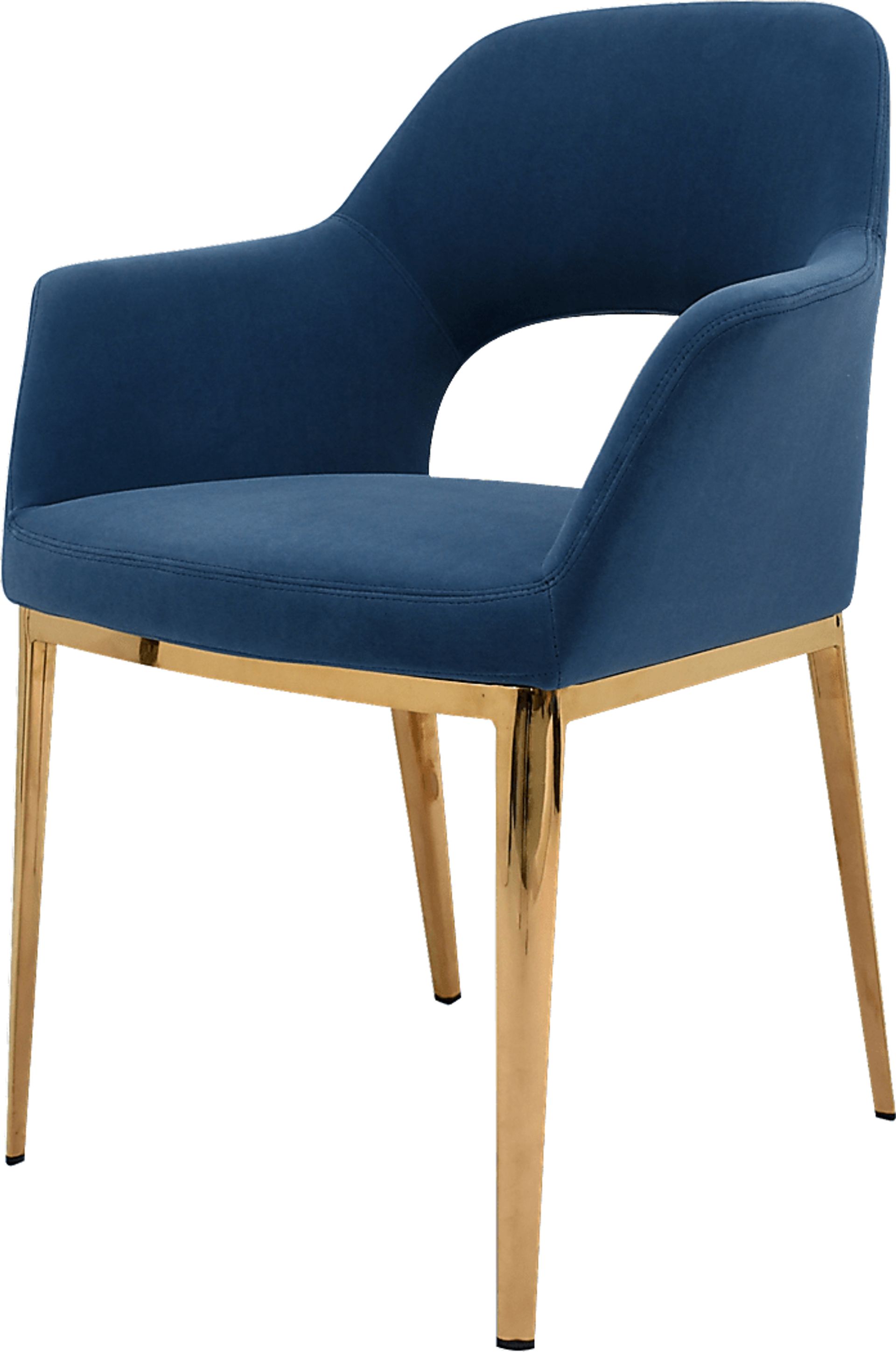 Gracelan Blue Side Chair - Image 2