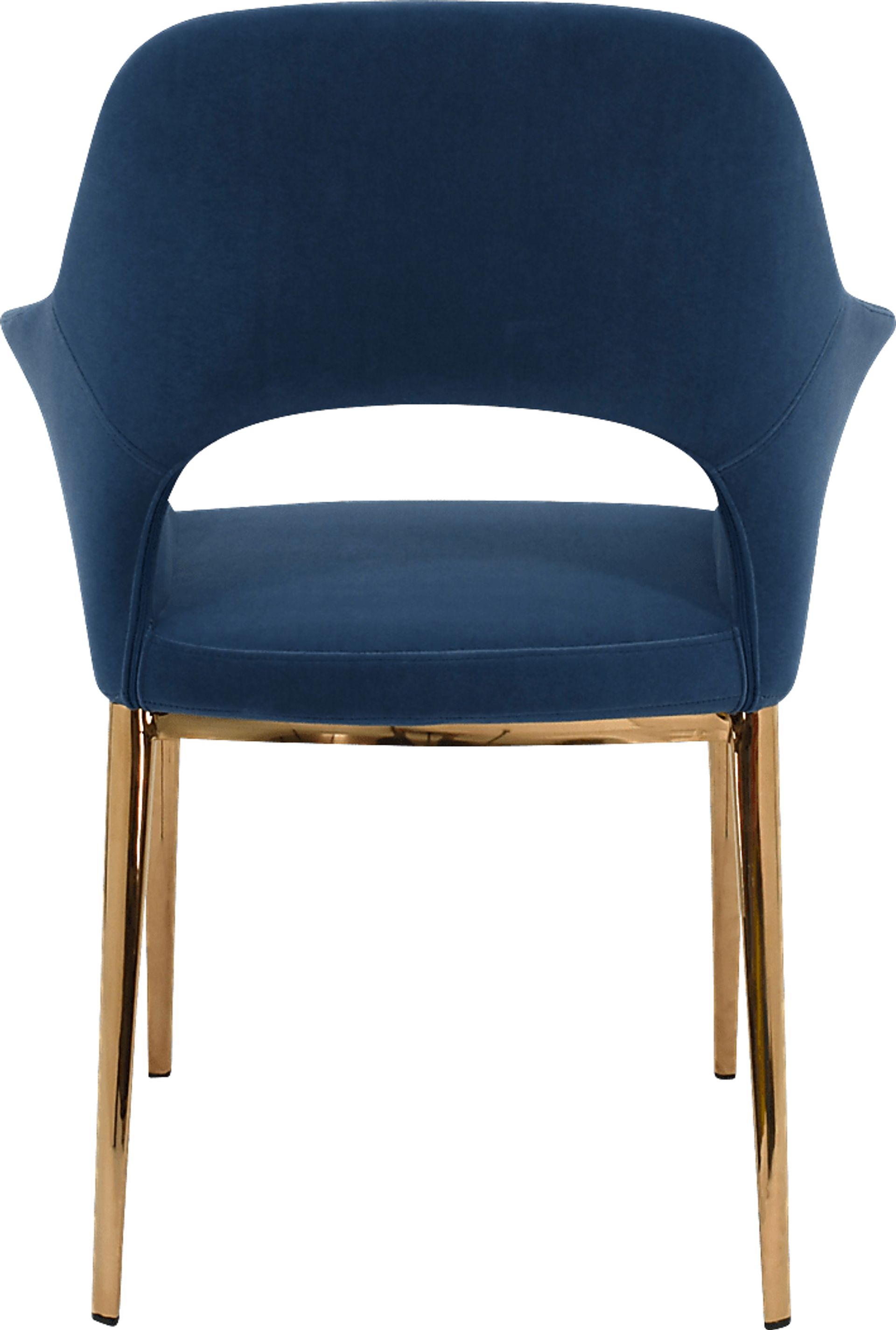 Gracelan Blue Side Chair - Image 4