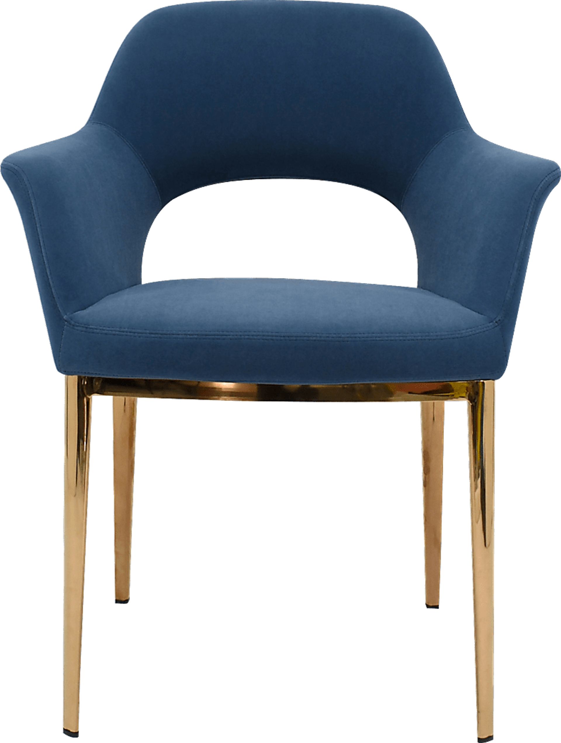 Gracelan Blue Side Chair - Image 1