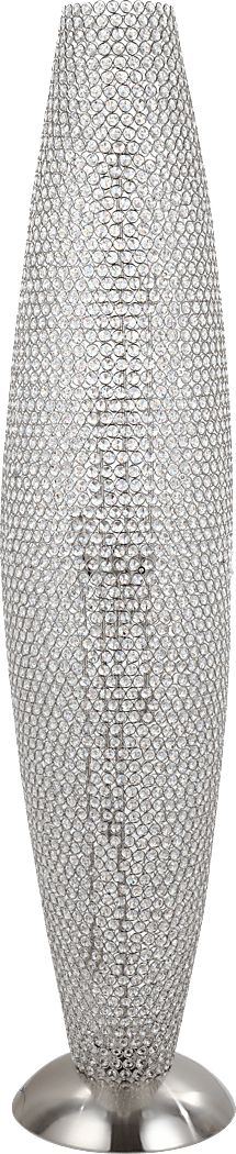 Gracie Alley Silver Floor Lamp