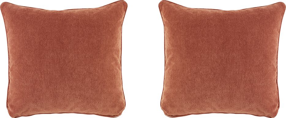 Gracie Paprika Accent Pillow Pair