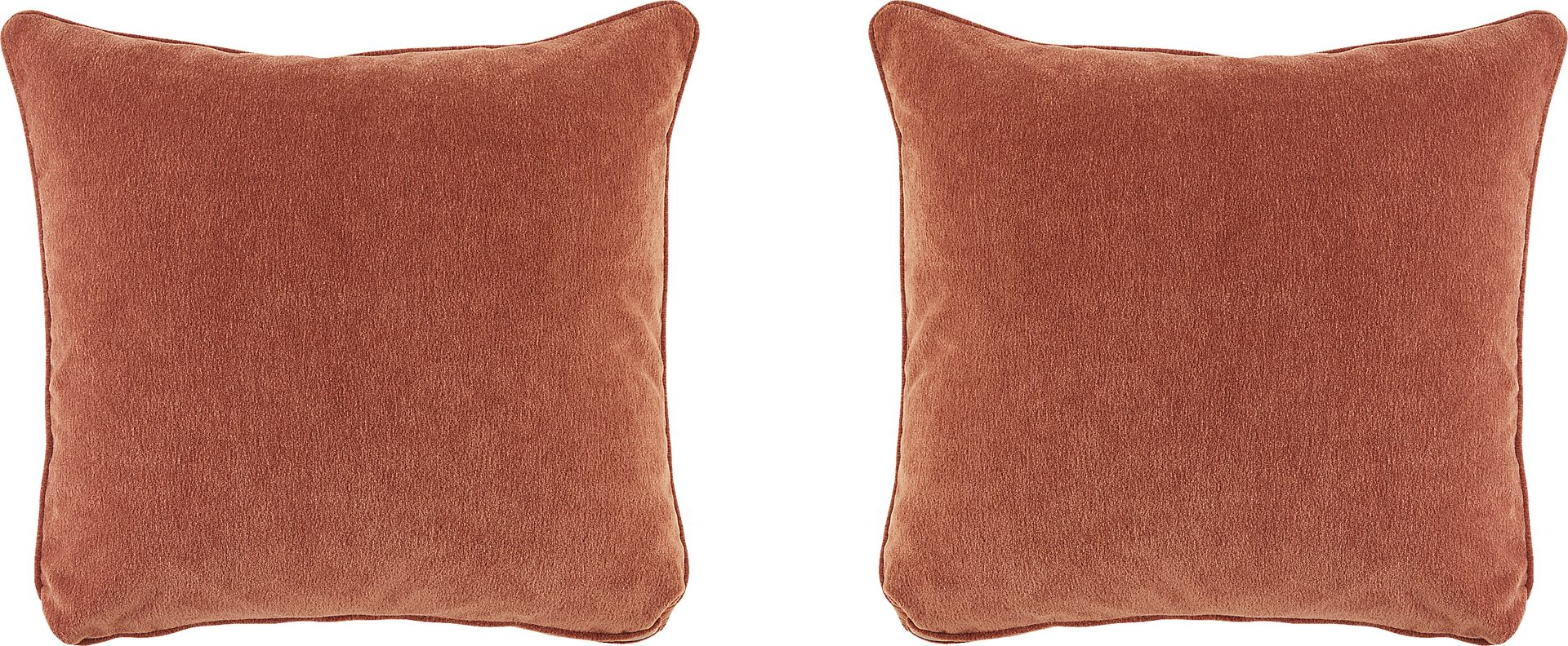 Gracie Paprika Accent Pillow Pair - Image 1