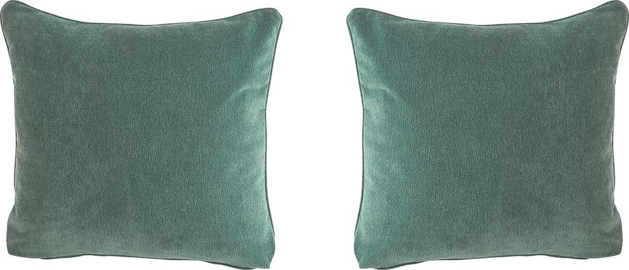 Gracie Teal Accent Pillow Pair