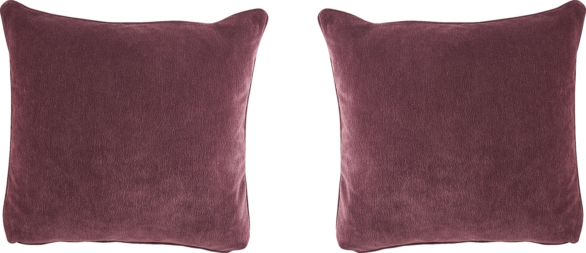Gracie Wine Accent Pillow Pair - Image 1