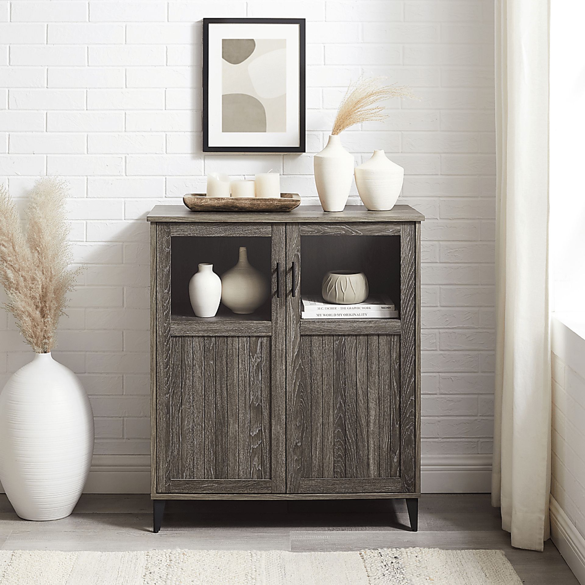 Gradendale Gray Accent Cabinet - Image 2