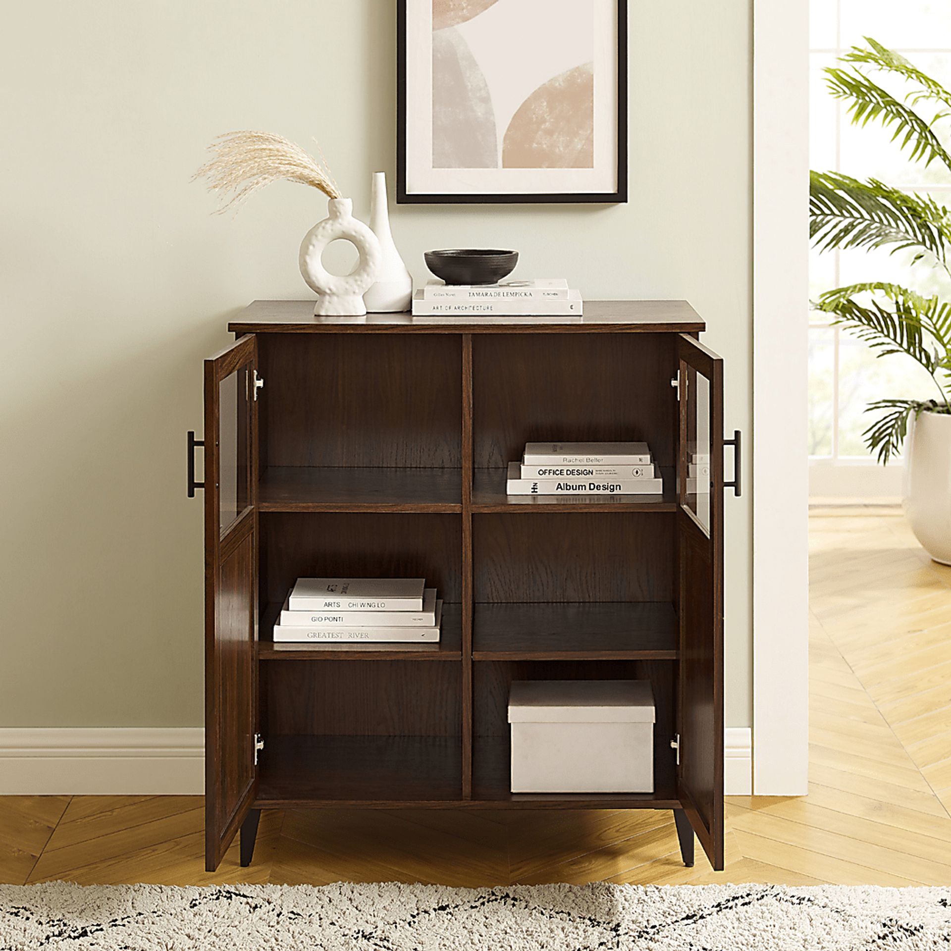 Gradendale Walnut Accent Cabinet - Image 4