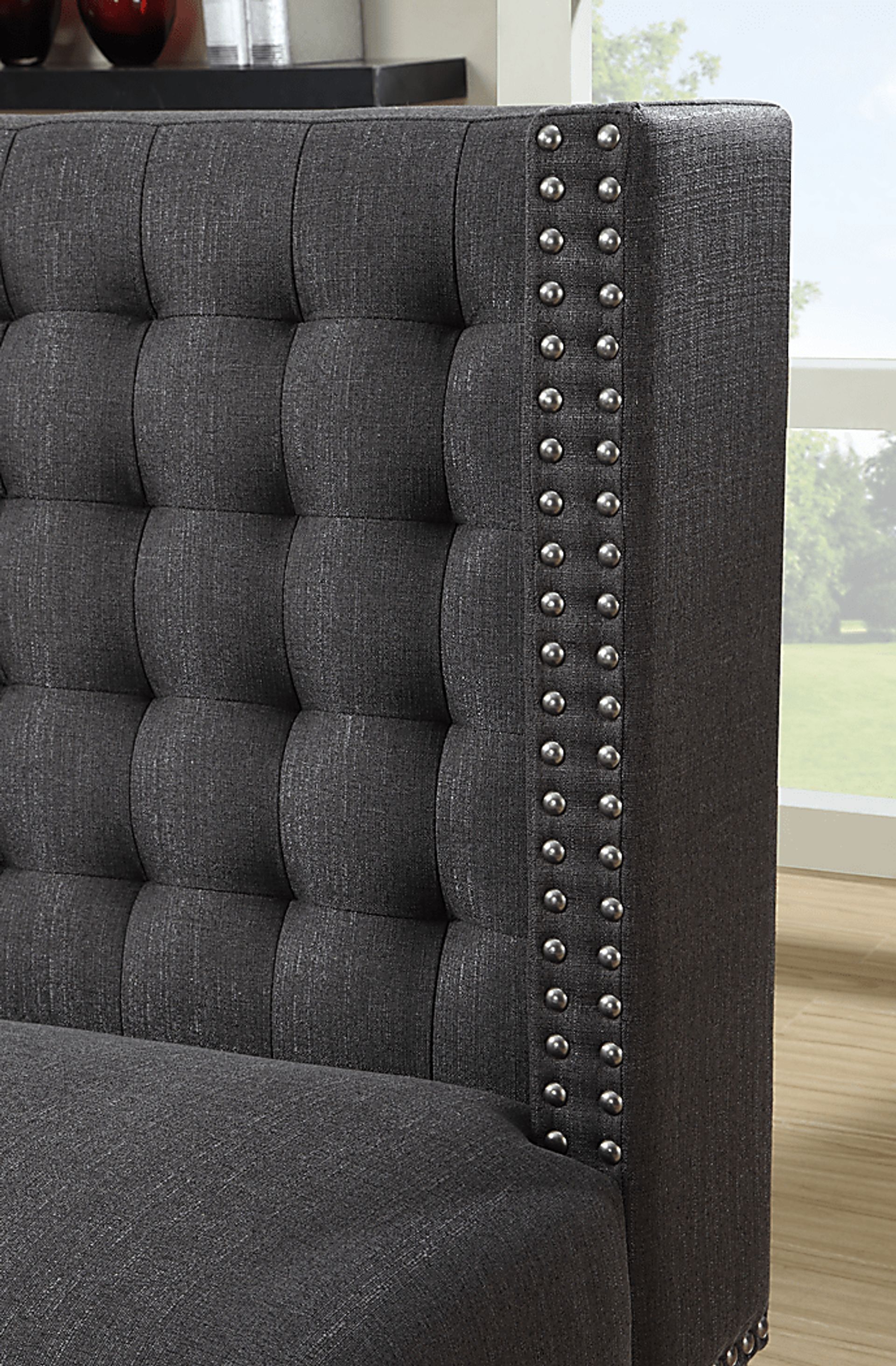 Gradstone Gray Settee - Image 3