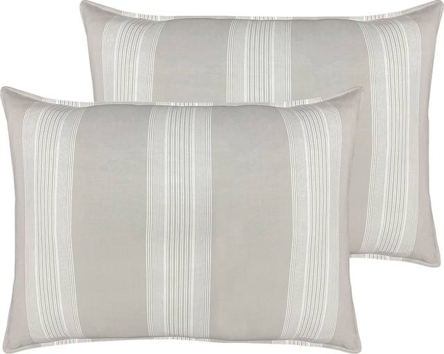 Graegle Gray Ivory 3 Pc King Comforter Set - Thumbnail - Image 4