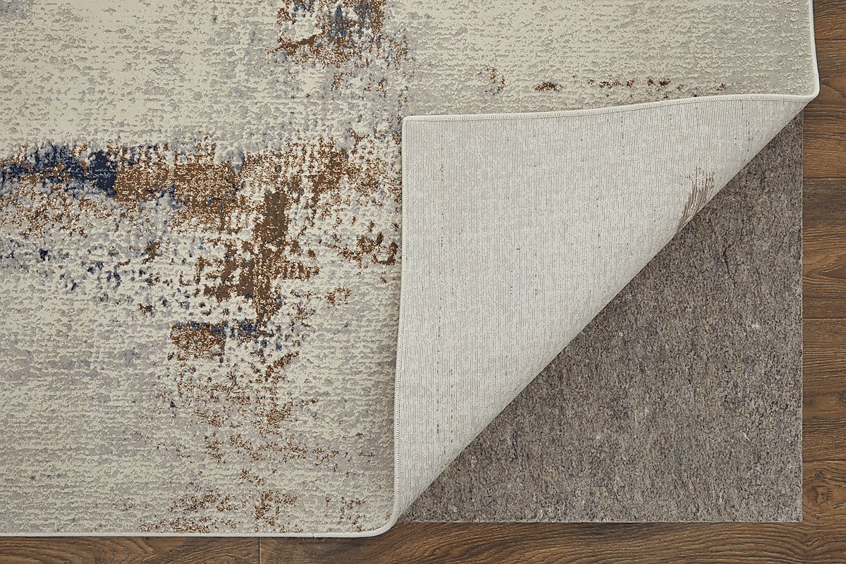 Grafchill Blue,Brown,Ivory Beige,Blue,Brown Rugs | Rooms to Go