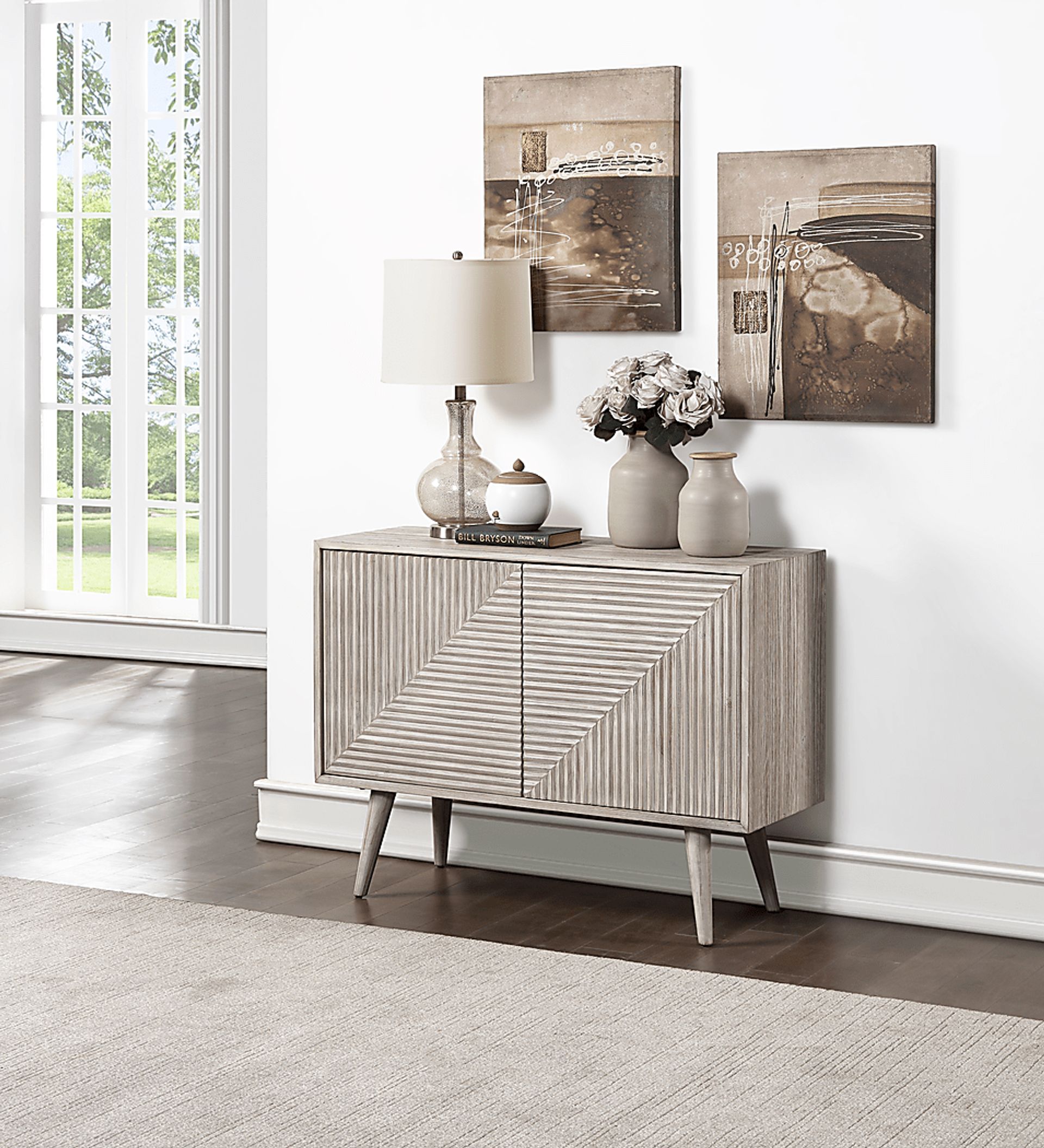 Grahamridge White Accent Cabinet - Image 5