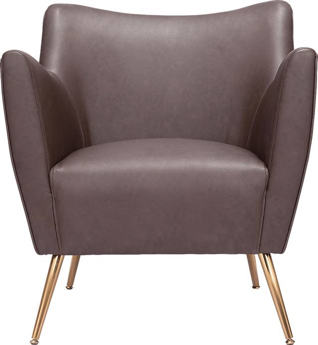 Graiff Espresso Accent Chair - Thumbnail - Image 4